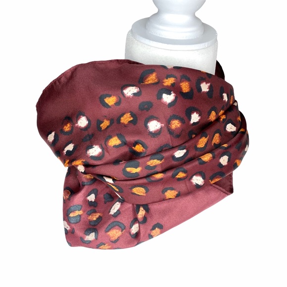 a new day Accessories - A New Day animal print purple scarf